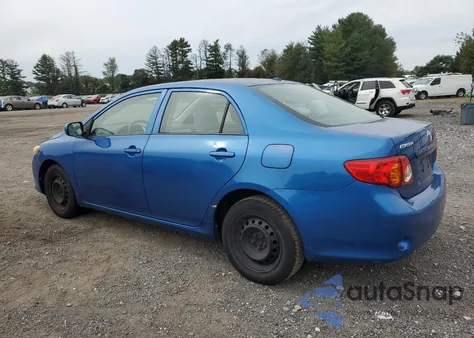2009 Toyota Corolla Base из США, поврежденный, VIN JTDBL40EX9J022761